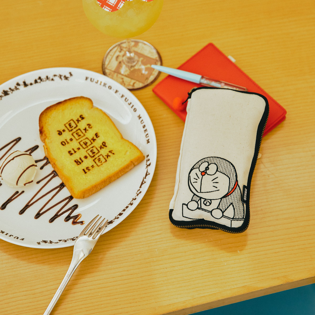 【美品2枚セット】 DOECHII ドーチー TINY DESK 他 Hobonichi: Small Drawer Pouch (Black) - Accessories Lineup