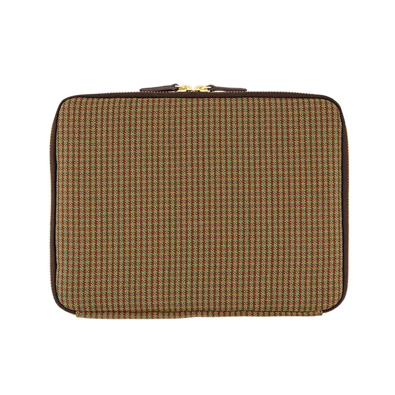 Hobonichi / Large Drawer Pouch (Suit Fabric: Gentle Plaid