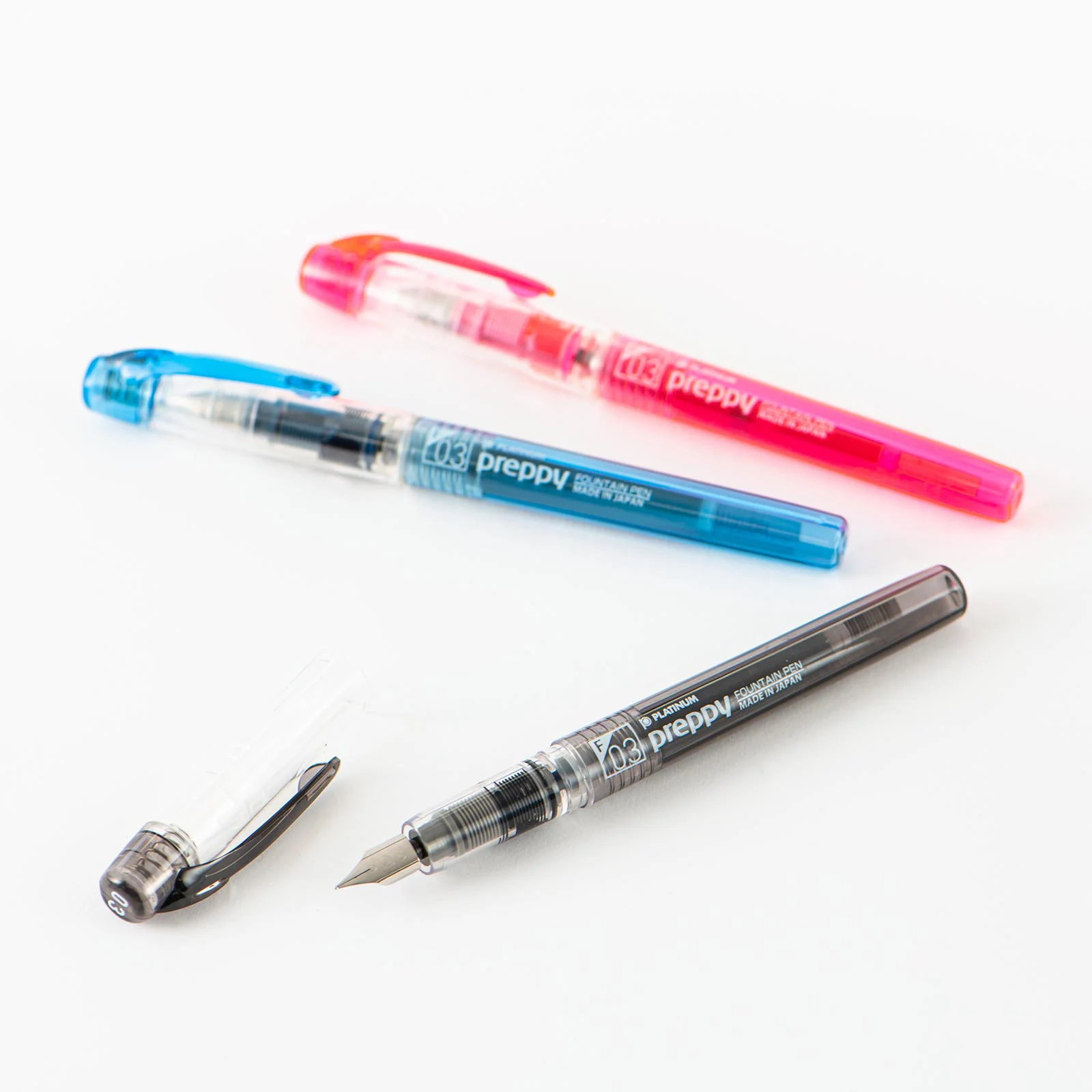 Platinum: Preppy Fountain Pen - Accessories Lineup - Hobonichi Techo 2023