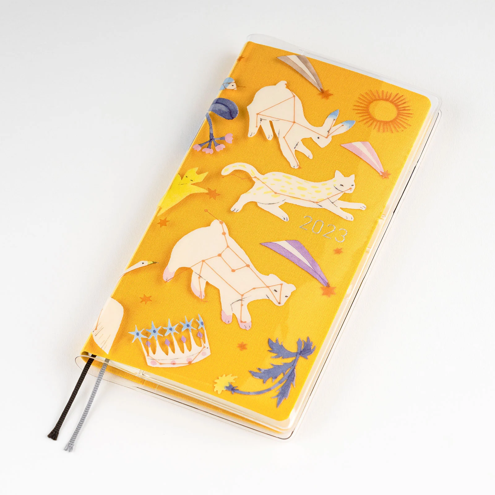 Yuka Hiiragi: Clear Cover for Weeks (Light in the Distance) - Accessories  Lineup - Hobonichi Techo 2023