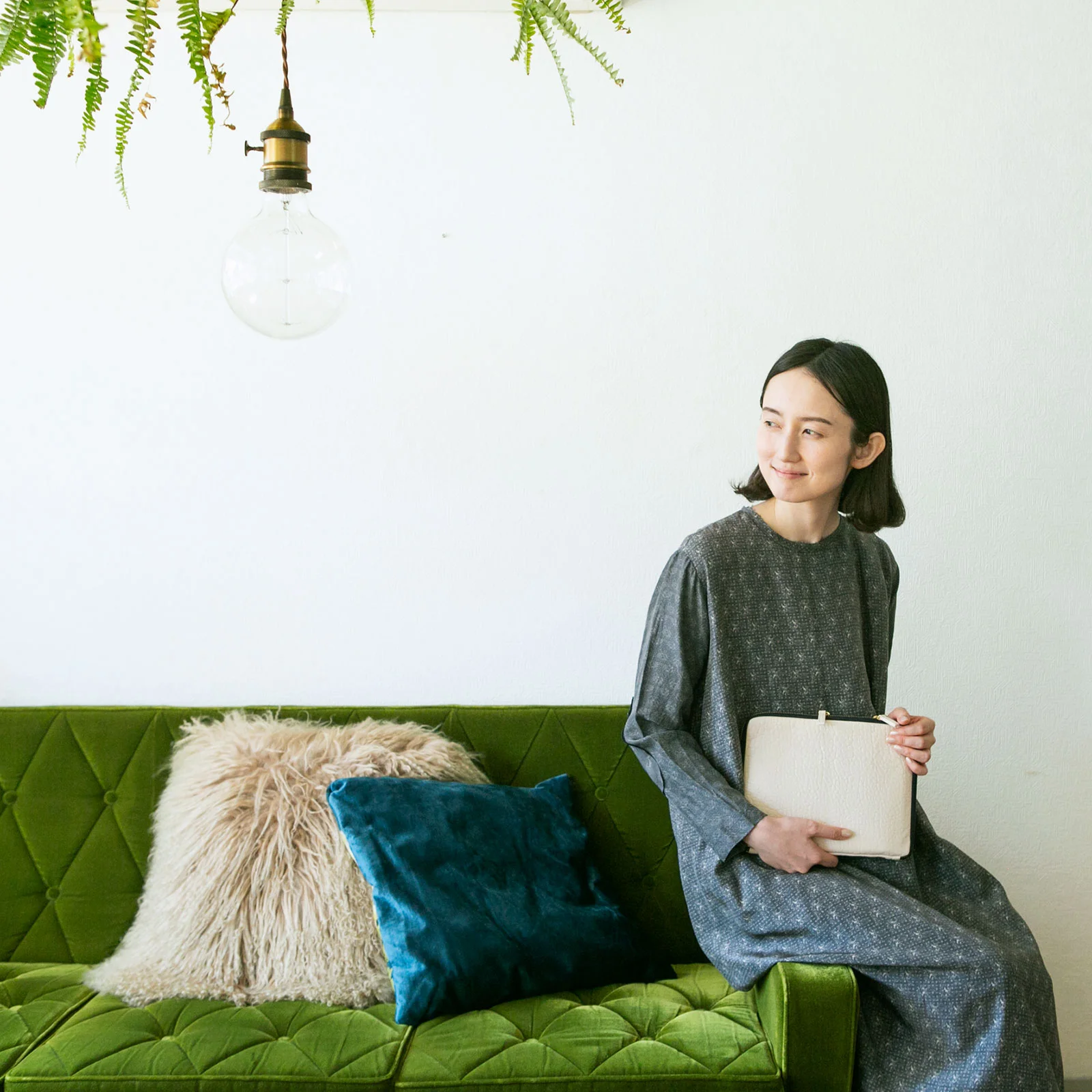 Hobonichi: Large Drawer Pouch (TS - Bubble Sheep) - Drawer