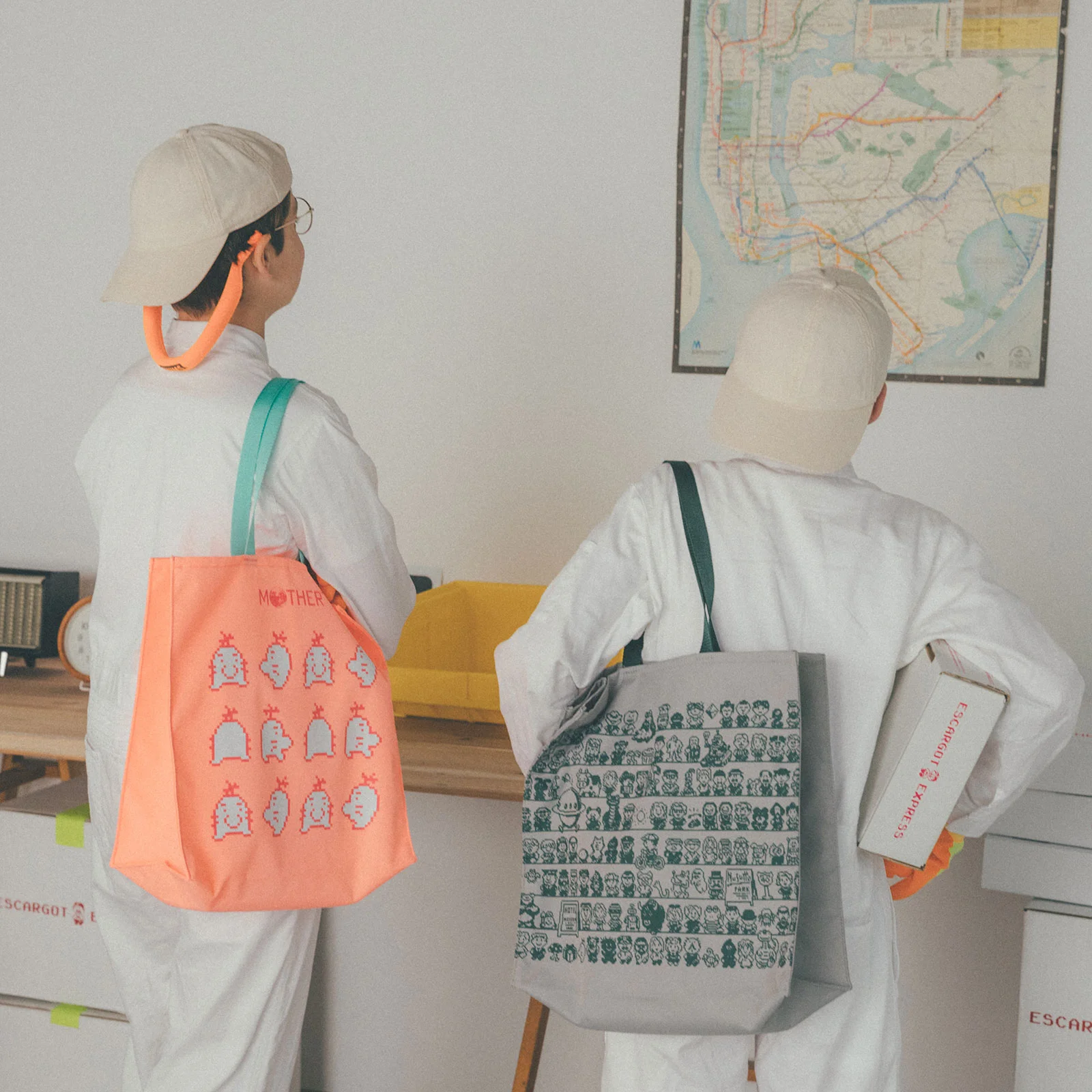 ■MOTHERのおみせ 永久紙ぶくろ どせいさん トートバッグ ほぼ日 ほぼ日の永久紙ぶくろ - ほぼ日MOTHERプロジェクト - ほぼ日