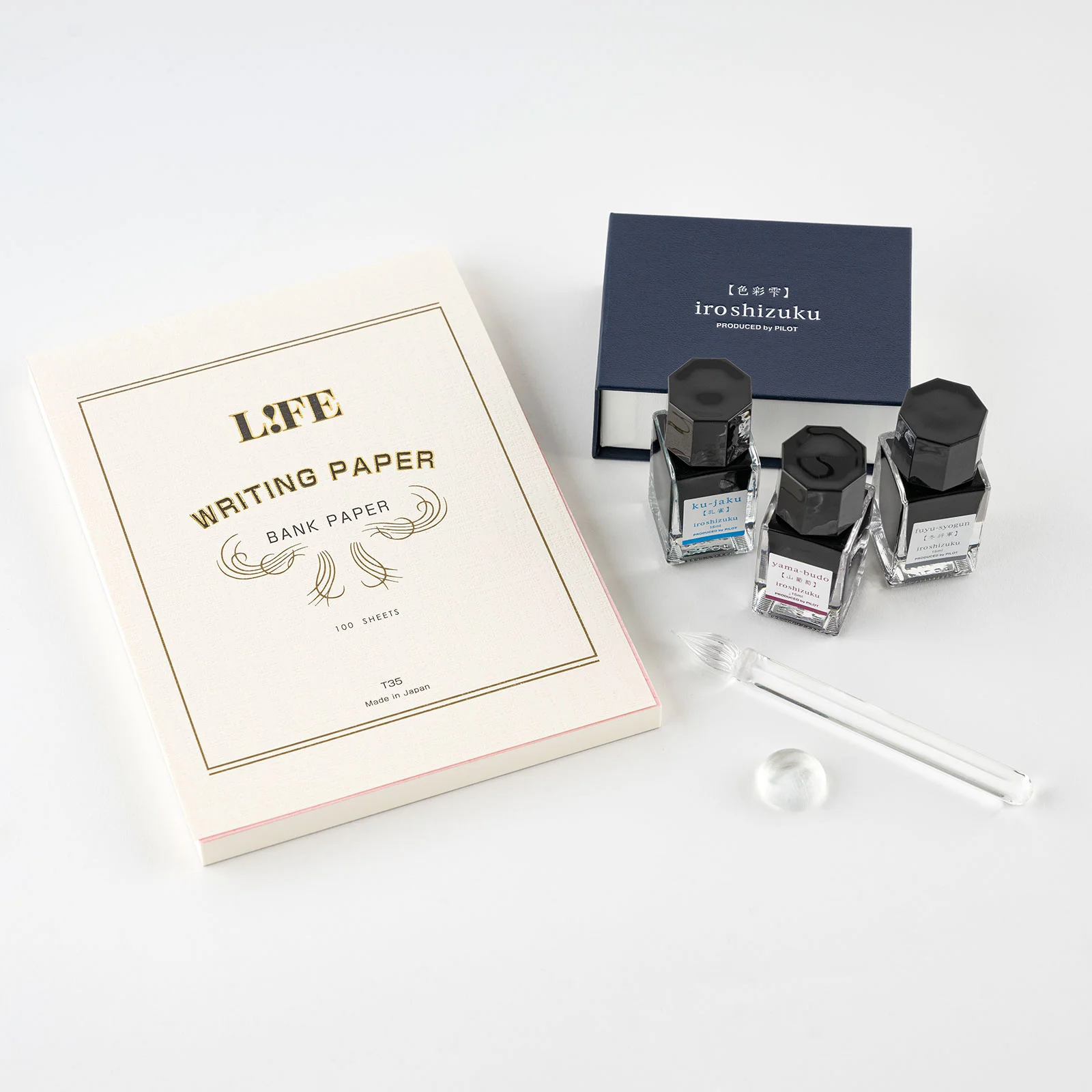 ほぼ日のガラスペン2本 六角形の硝子ペン - 文具・雑貨ラインナップ - 文具・雑貨