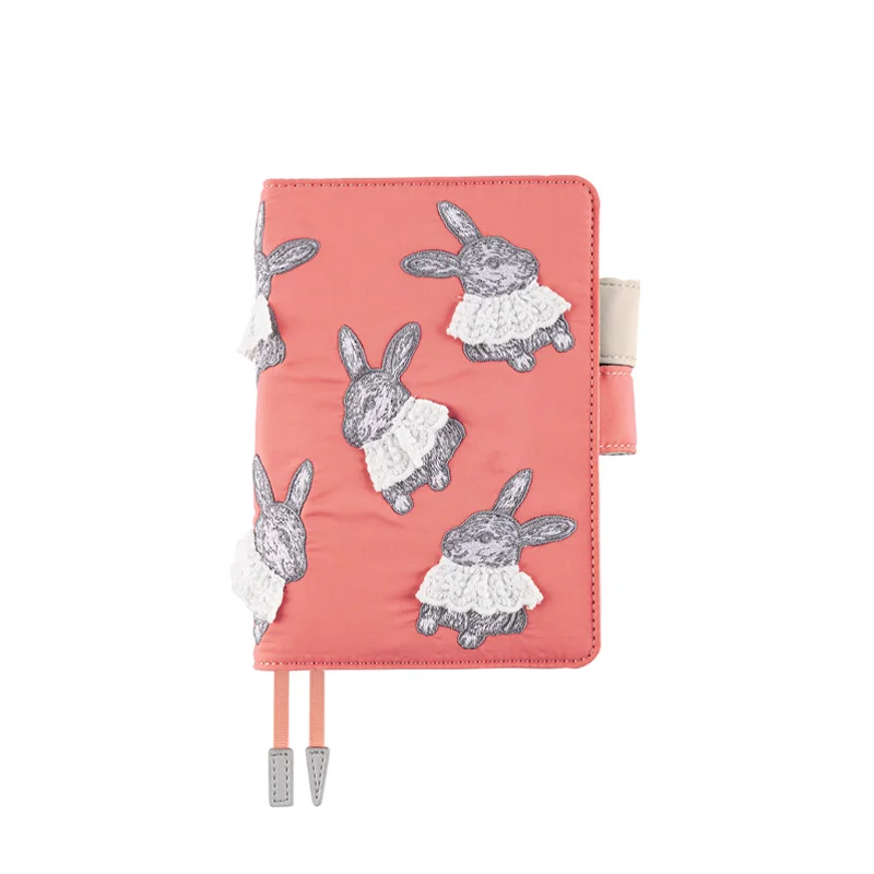 ほぼ日手帳 Hobonichi Techo Candy Stripper キャンディストリッパー SPRUCED UP CAT キャット 手帳カバー A5 パープル系【極上美品】