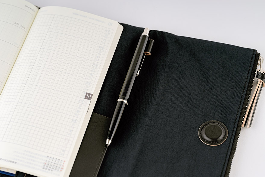 Hobonichi 2024 Weeks Cover [Tragen: Black] -Stationery Sale Store