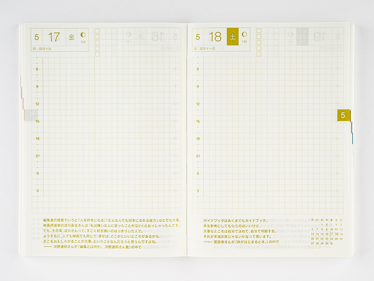 Daily Pages - Hobonichi Techo Original - Book Buying Guide