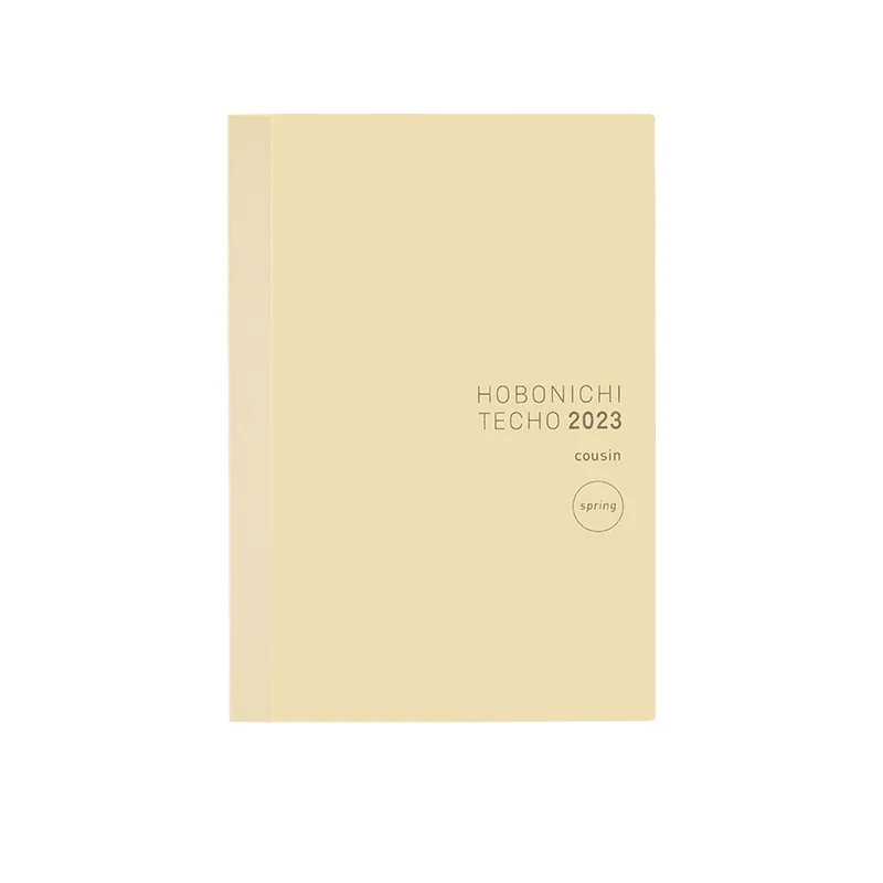 手帳本体カズン［2023年版/4月/月曜はじまり］ - 手帳