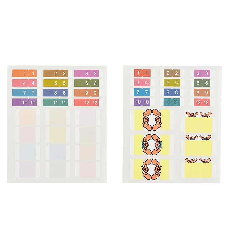  Hobonichi Techo Accessories Hobonichi Frame Stickers : Office  Products