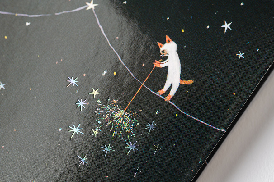Hiroko Kubota: Another night of falling star sparklers 2024 edition / Weeks Hardcover Book / Weekly Horizontal / JPN edition / Apr start / Mon start - Techo Lineup - Hobonichi Techo 2025 Hiroko Kubota: Another night of falling star sparklers 2024 edition / Weeks Hardcover Book / Weekly Horizontal / JPN edition / Apr start / Mon start - Techo Lineup - Hobonichi Techo 2025