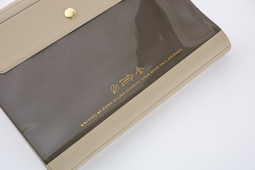 aileron / グレー ［カズンサイズ（A5）］ - 手帳ラインナップ