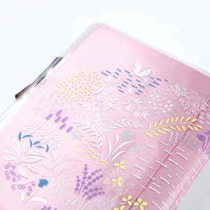 Couverture Transparente Hobonichi Techo A6 - Design "Lac Forestier" Par Yuri Sanae - Protection Et Personnalisation