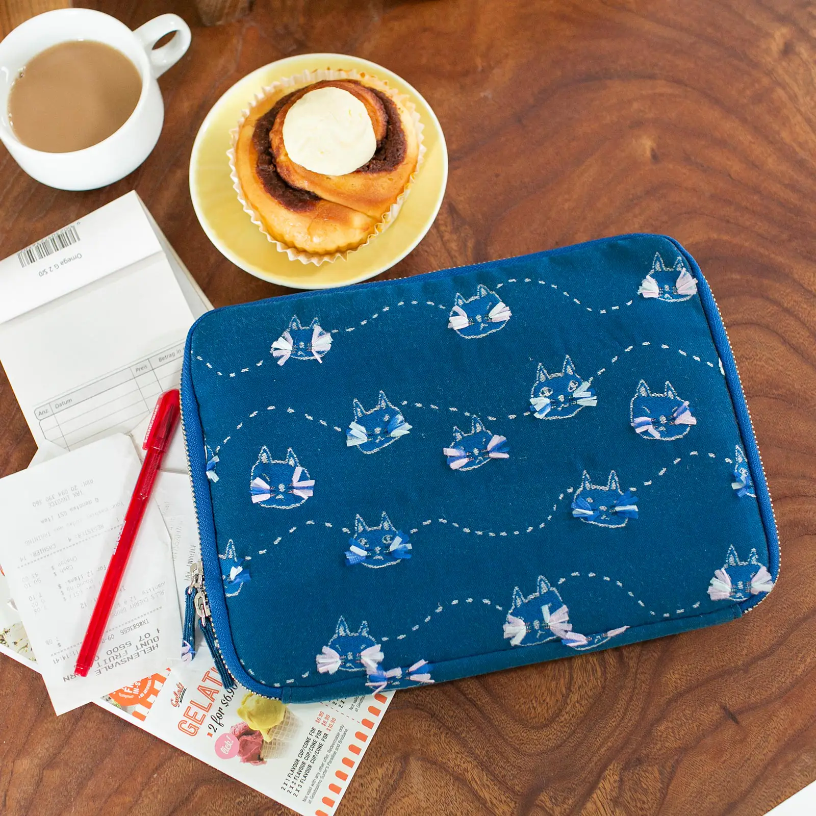 Whisker Cat Large Drawer Pouch - Drawer Pouch Lineup