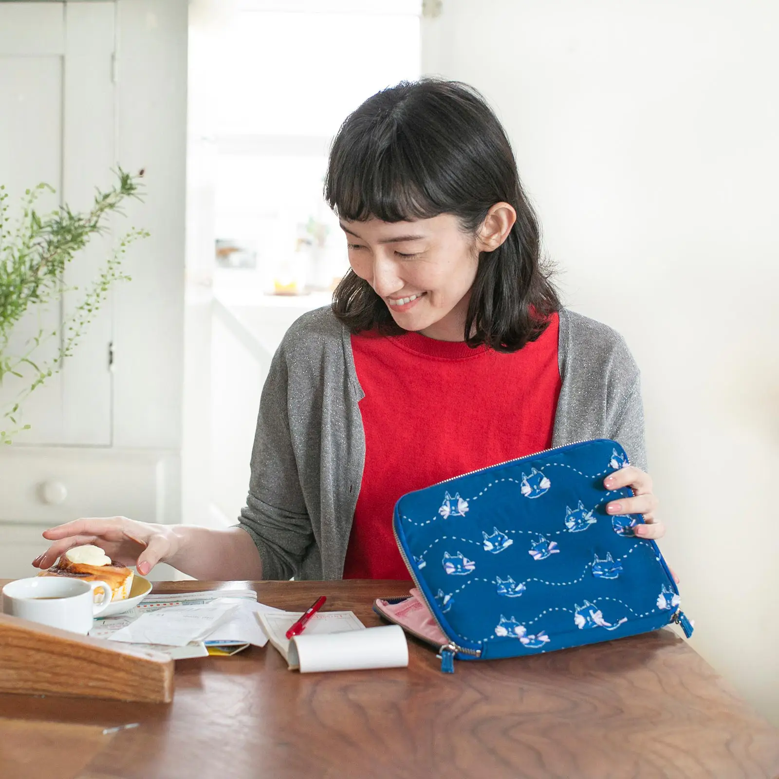 Whisker Cat Large Drawer Pouch - Drawer Pouch Lineup