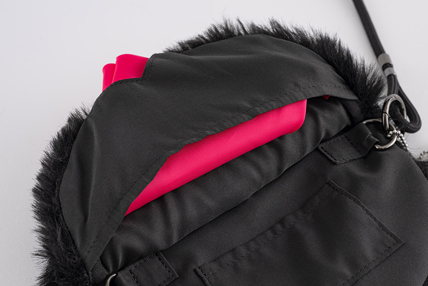 〇〇のひきだしポーチ アーティストのひきだしポーチ 堀口尚子 黒猫のポシェット アーティストのひきだしポーチ 堀口尚子 黒猫のポシェット