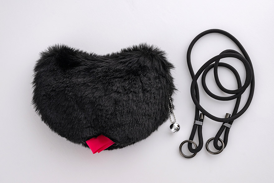 〇〇のひきだしポーチ アーティストのひきだしポーチ 堀口尚子 黒猫のポシェット アーティストのひきだしポーチ 堀口尚子 黒猫のポシェット