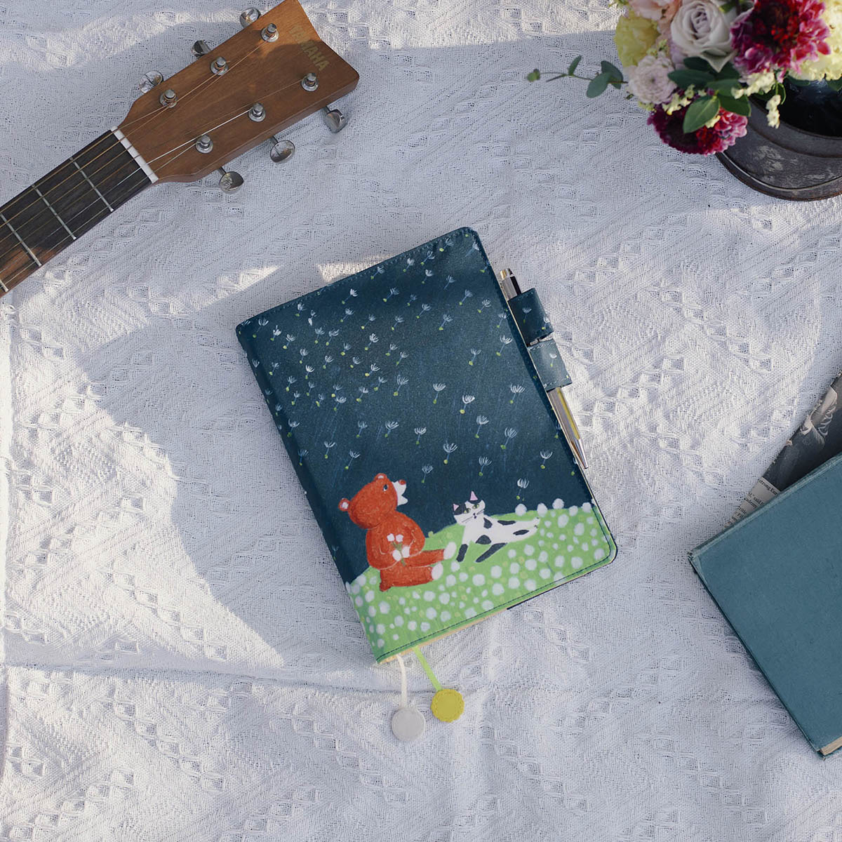 柴田ケイコ / たんぽぽ畑のそよ風 ［カズンサイズ（A5）］ - 手帳