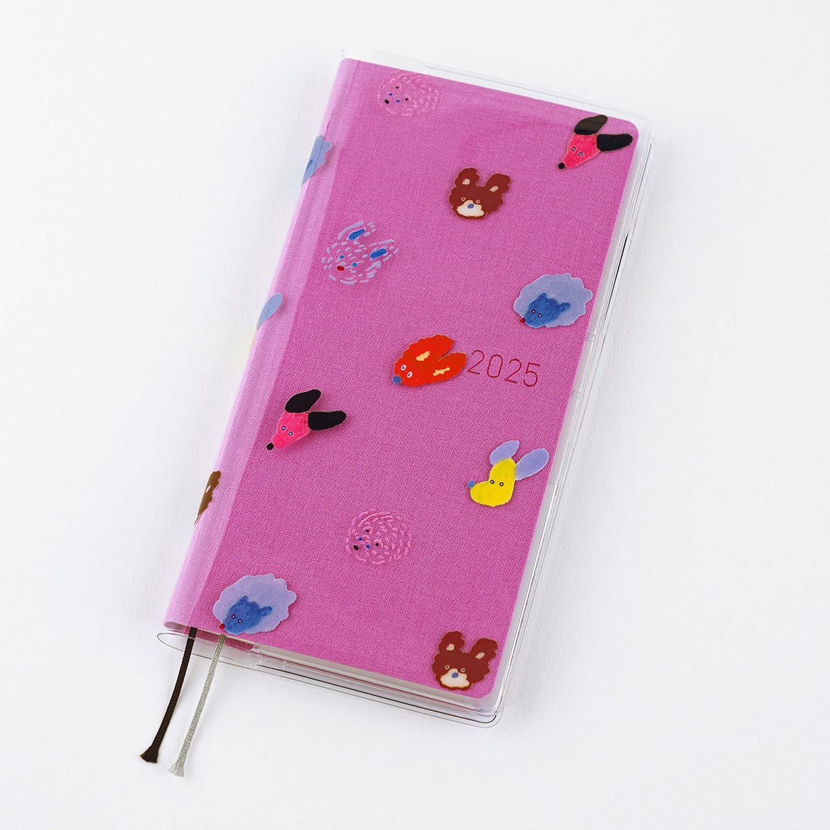 柴田ケイコ / クリアカバー 風なびく犬の耳 weeksサイズ用 - 文具