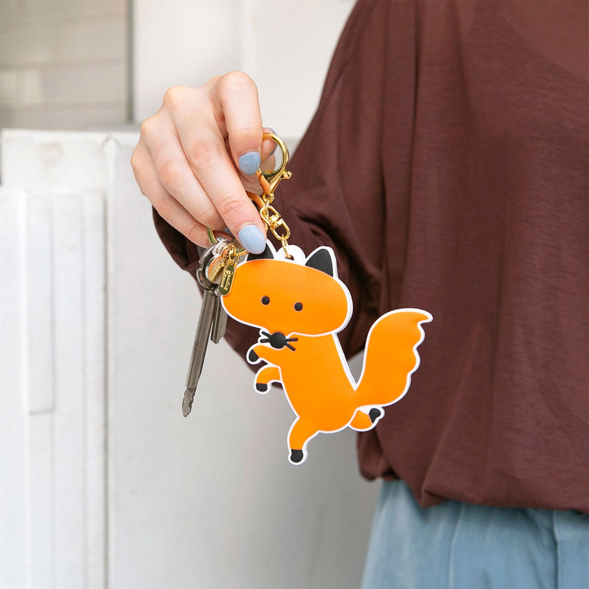 ダンシングきつね / バッグチャーム - 文具・雑貨ラインナップ - 文具