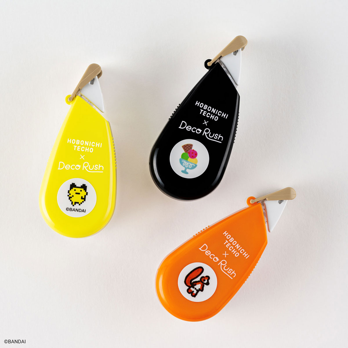 ほぼ日 2026 デコラッシュ たまごっち ハッピー・アイスクリーム プラス×ほぼ日 / デコラッシュ（たまごっち/100％ORANGE