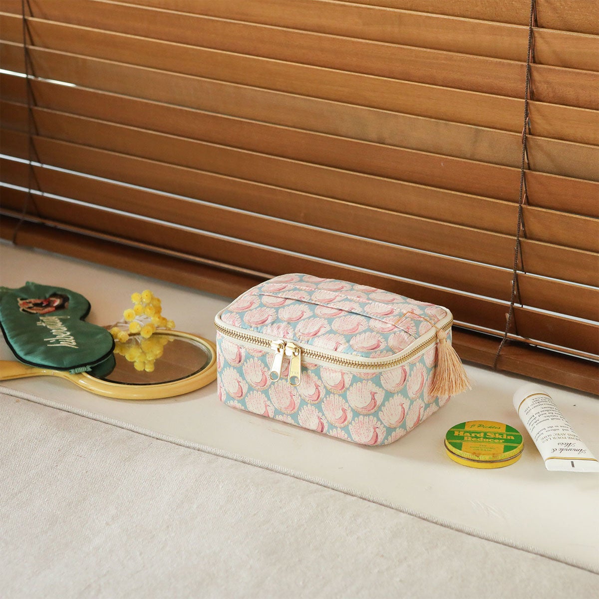Liberty Fabrics: Peacocks of Grantham Hall Drawer Pouch Container