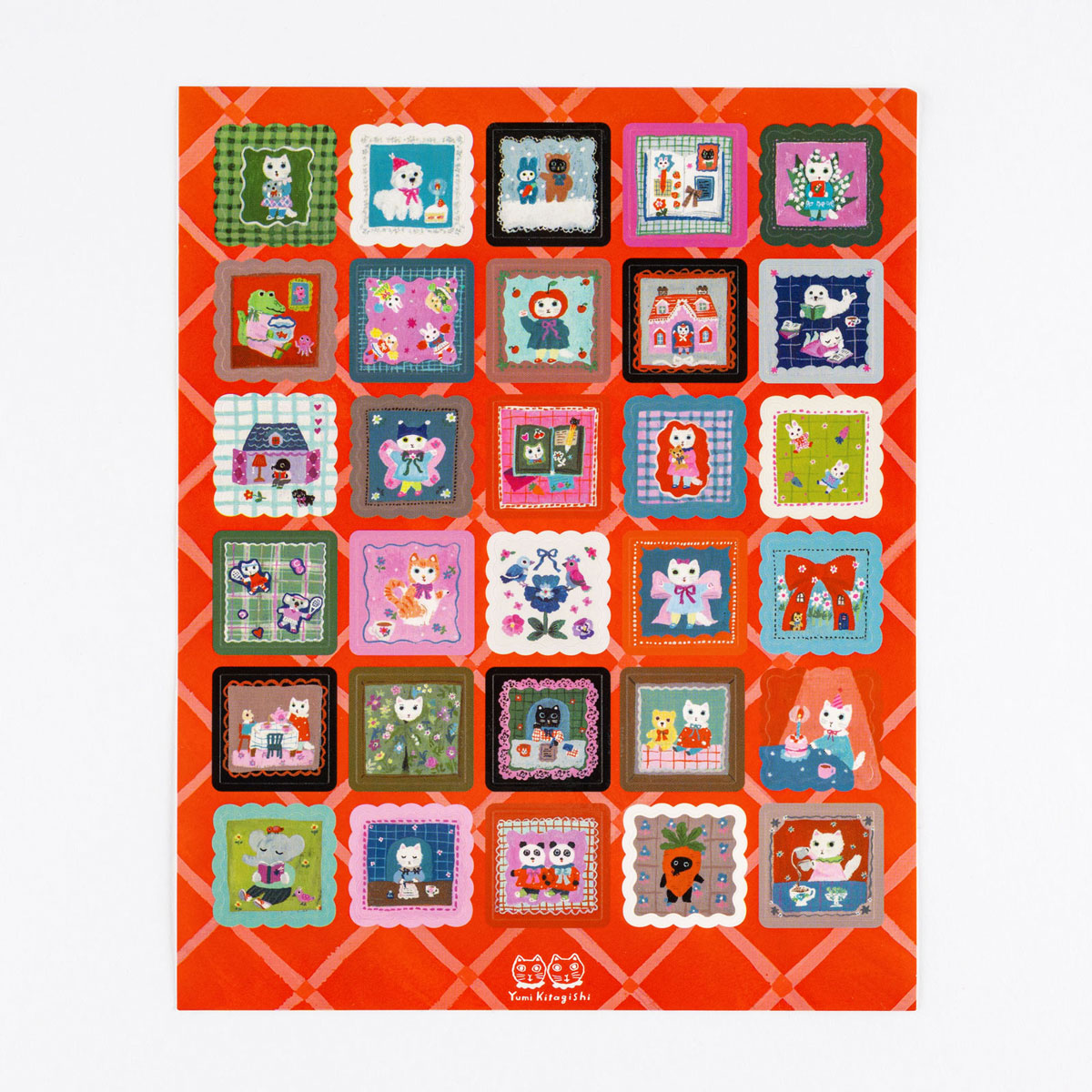 北岸由美 しろねこのまいにち カズンサイズ用カバー A5 ほぼ日手帳 2026 北岸由美 / しろねこのまいにち ［weeks/週間レフト/日本語版