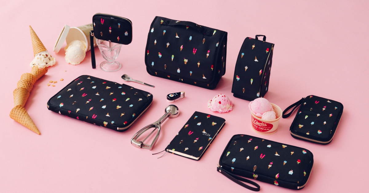 ほぼ日手帳weeks 2026 英語版 ハッピー・アイスクリーム タイ＆チーフ / ハッピー・アイスクリーム ［weeks/週間レフト