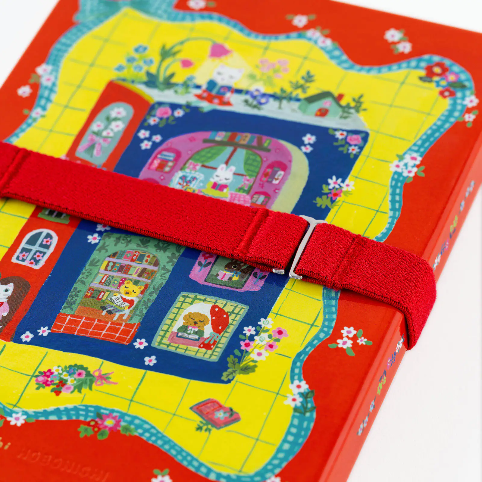 北岸由美 / チャーム付きブックバンド しろねこ - 文具・雑貨