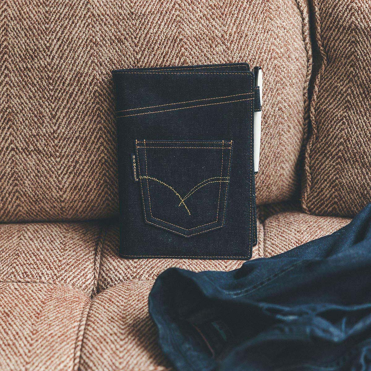 HOLLYWOOD RANCH MARKET / INDIGO JEANS POCKET [おおきいほぼ日5年 HOLLYWOOD RANCH MARKET / INDIGO JEANS POCKET [おおきいほぼ日5年