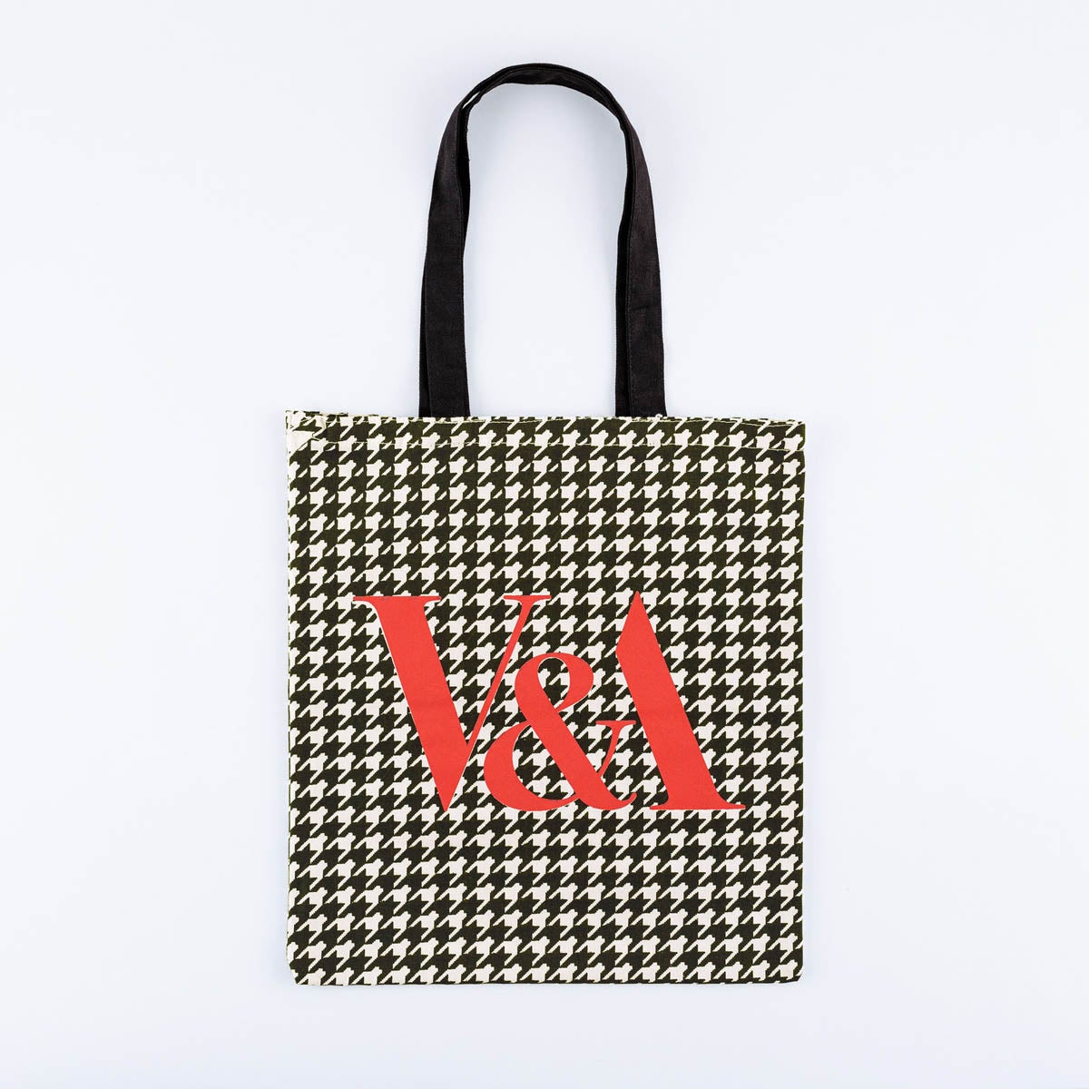 V&A / Tote bag White Houndstooth - 文具・雑貨ラインナップ - 文具 