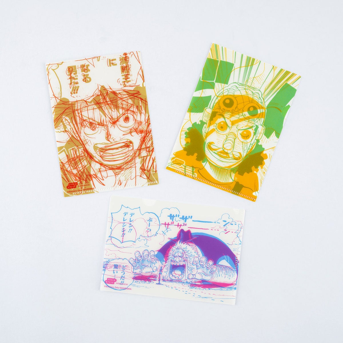 ONE PIECE magazine / ほぼ日のクリアファイル ONE PIECE オリジナル