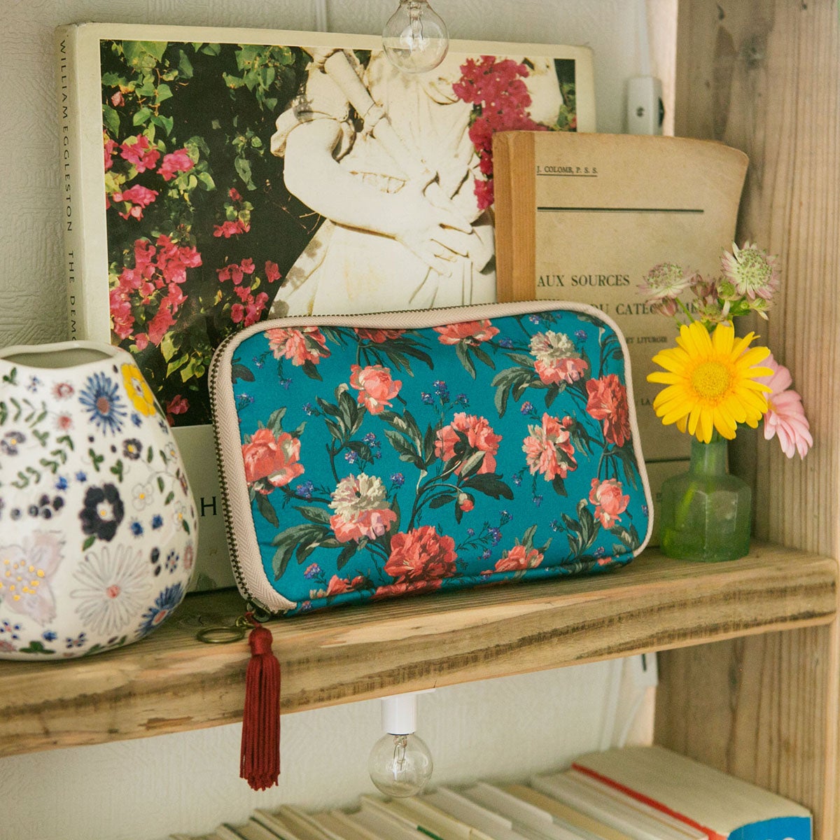 LIBERTY FABRICS / Decadent Blooms ［ひきだしポーチ・姉