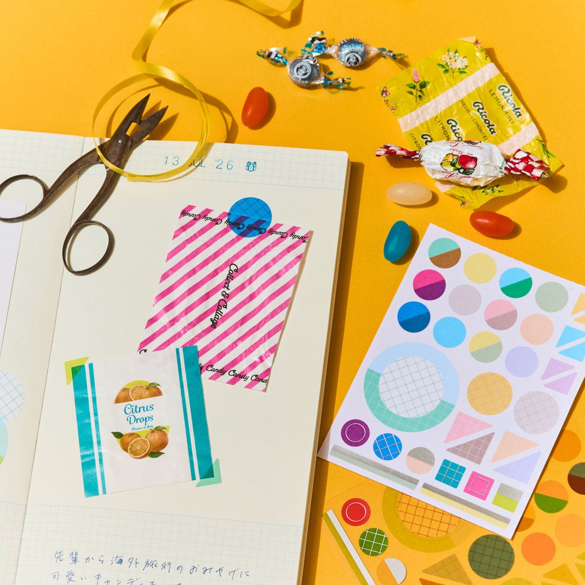 collect & collage / かざるシール DECO - 文具・雑貨ラインナップ