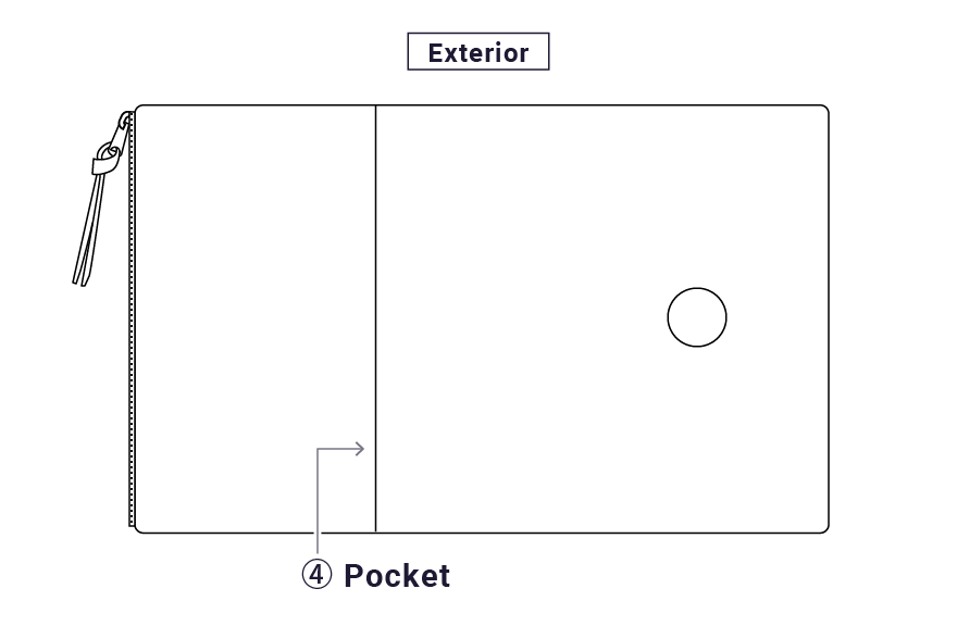 Hobonichi 2024 Weeks Cover [Tragen: Black] -Stationery Sale Store en spec 305 2