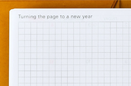 English A6-size Planner