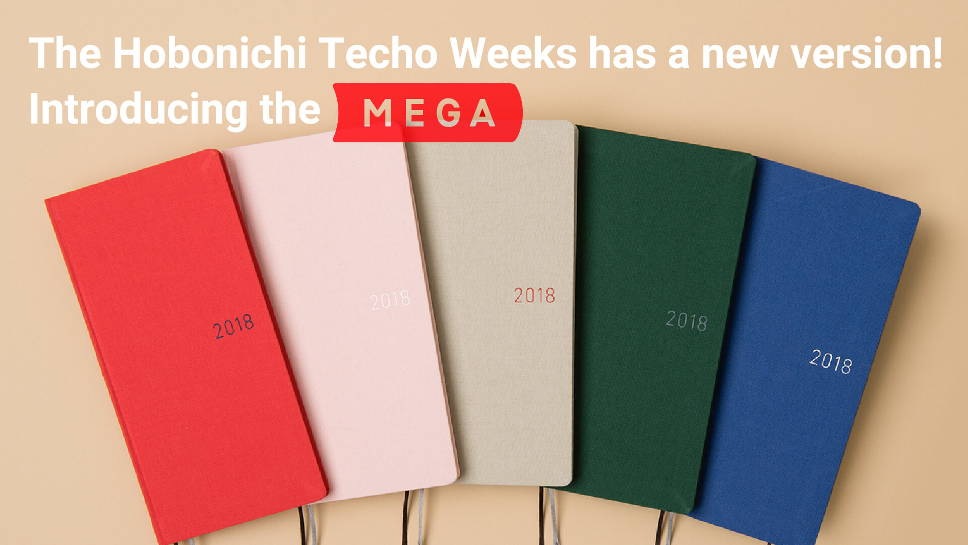 The Hobonichi Techo Weeks has a new version!
