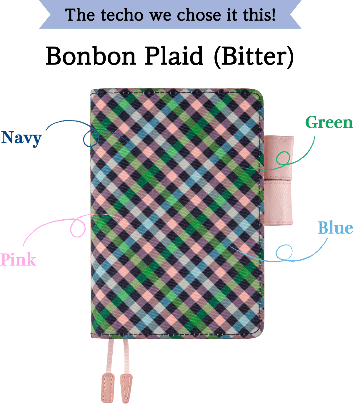 The techo we chose is this! Bonbon Plaid (Bitter)