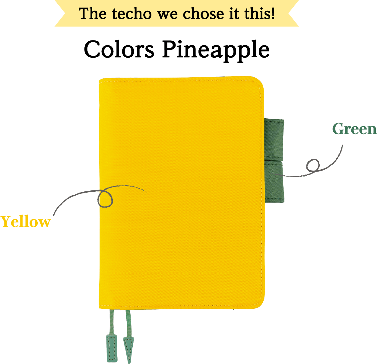 The techo we chose it this! Colors Pineapple