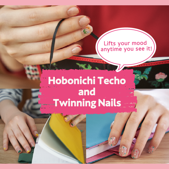 Hobonichi Techo and Twinning Nails
