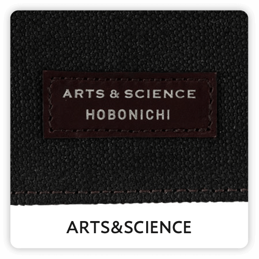 August 9th: Arts&Science - calf & linen (wine & black) [A6 size cover]