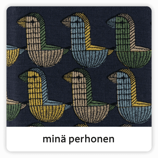 August 7th: minä perhonen - wood bird [A5 size cover]