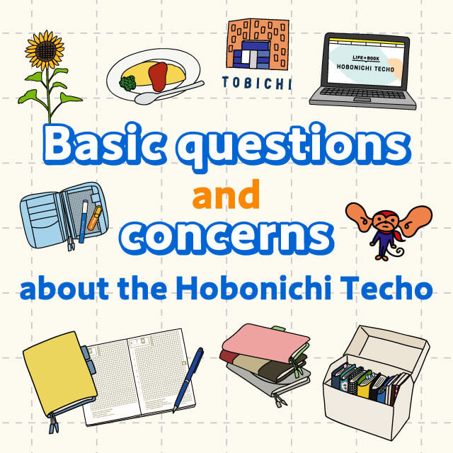 Basic questions and concerns about the Hobonichi Techo