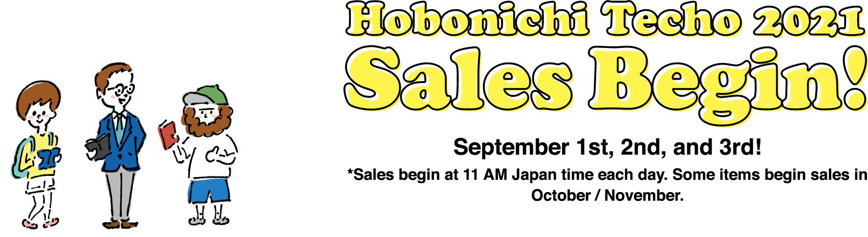 Hobonichi Techo 2021 Sales Begin!