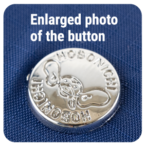Enlarged photo of the button
