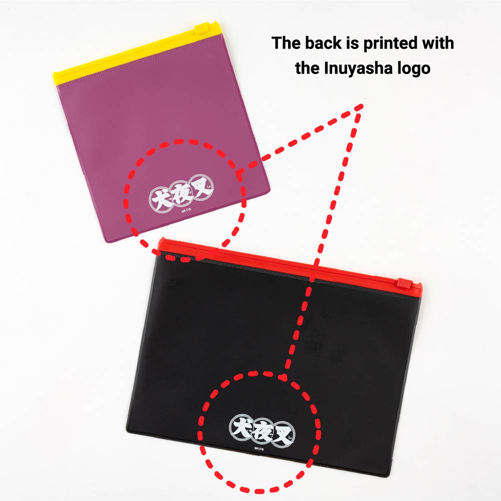 The back is printed with the Inuyasha logo