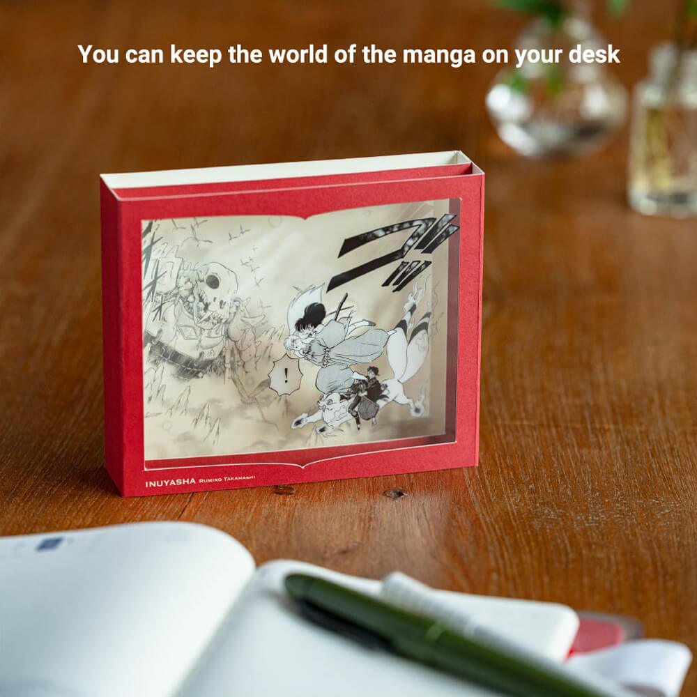 You can keep the world of the manga on your desk