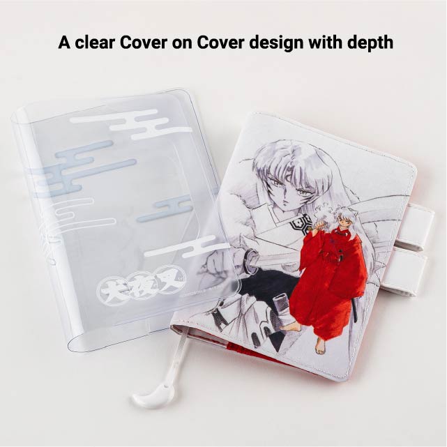 A clear Cover on Cover design with depth
