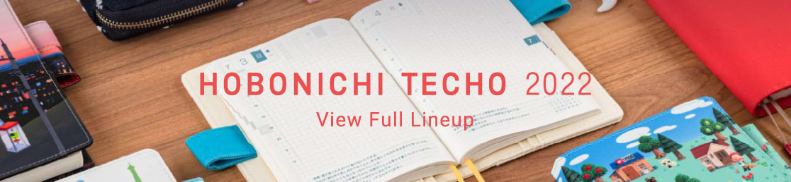 Hobonichi Techo 2022 View the lineup here!