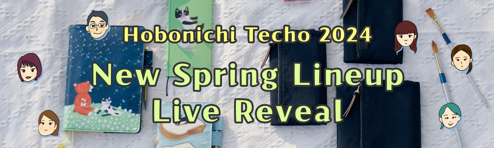 Hobonichi Techo 2024 New Spring Lineup Live Reveal