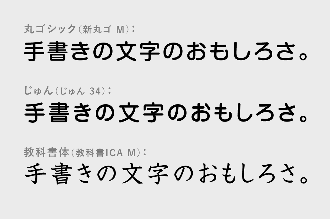 手書きの文字のおもしろさ 井原奈津子 ほぼ日手帳 2017