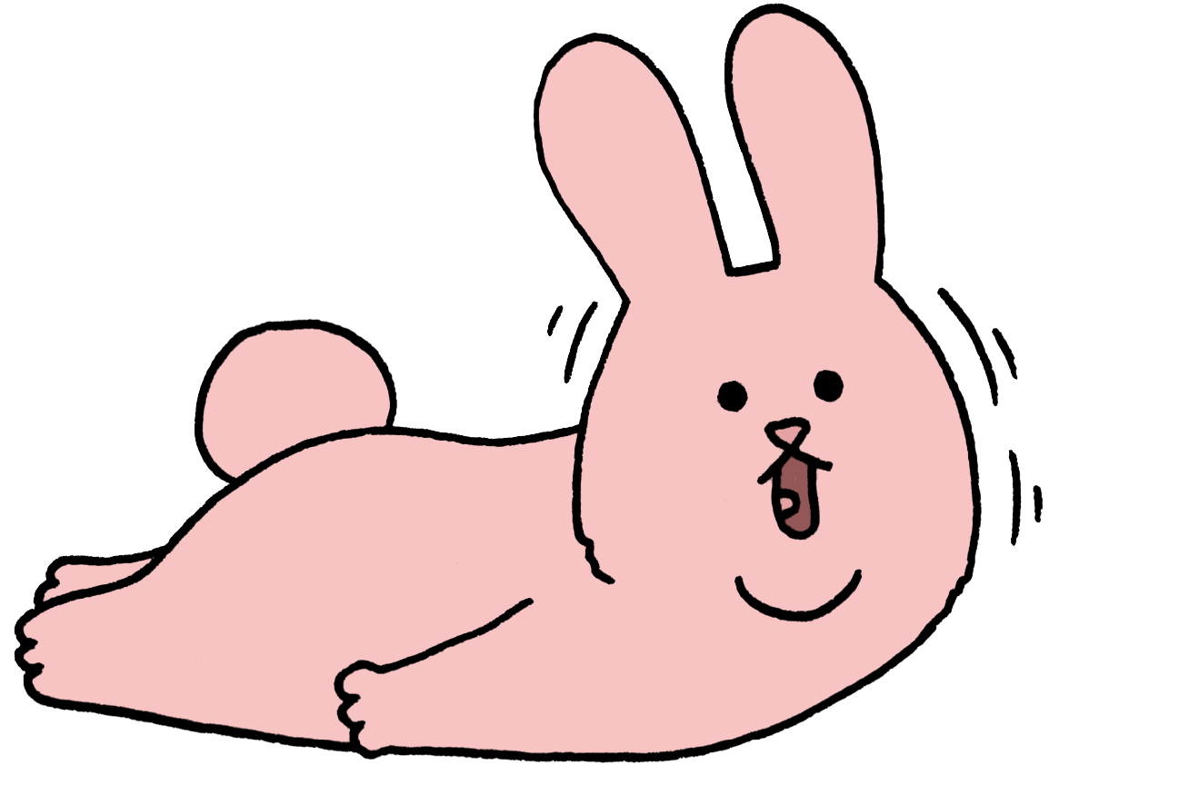 未使用　ほぼ日手帳 キューライス スキウサギ  カズン キューライス / スキウサギ（ピンク） - 手帳ラインナップ